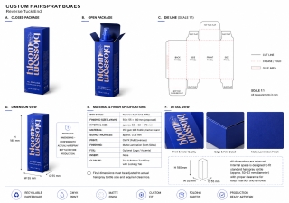 Hairspray Boxes - BoxesMe NYC